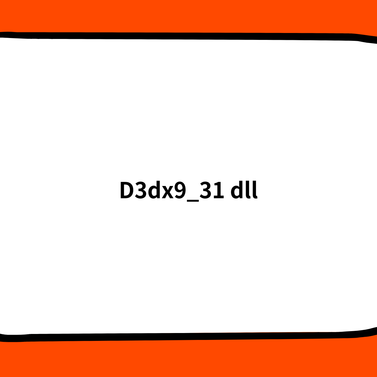 D3dx9_31.dll 오류 확인해보기