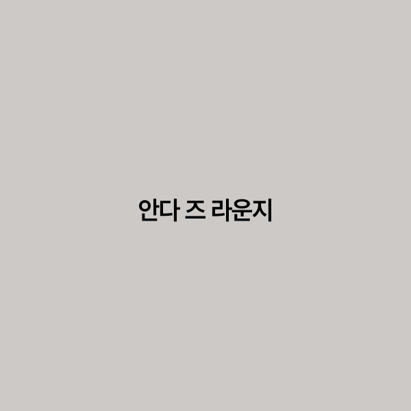 안다 즈 라운지