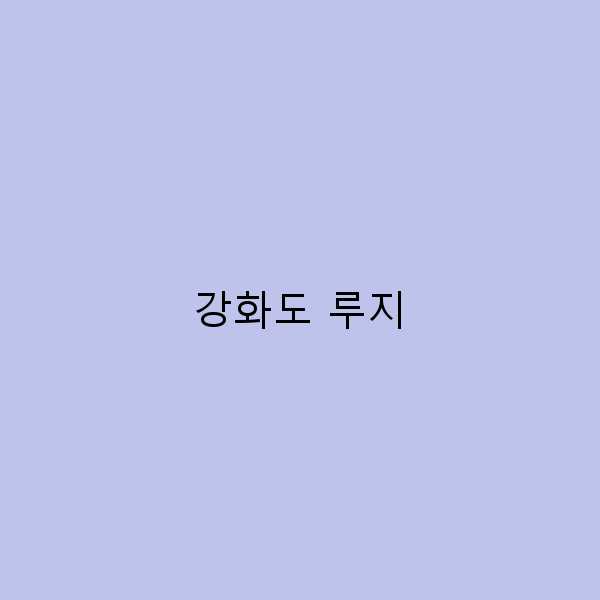 강화도 루지에서 즐기는 짜릿한 스릴의 모든 것