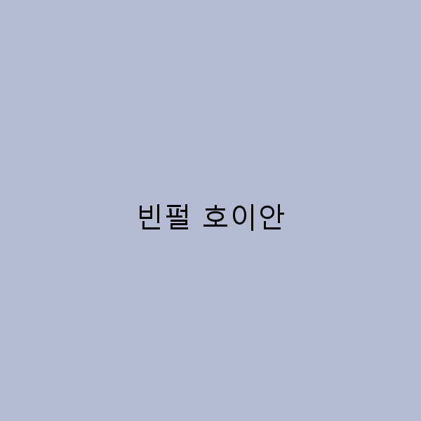 빈펄 호이안 여행 가이드 2025년 최신 추천 명소와 꿀팁