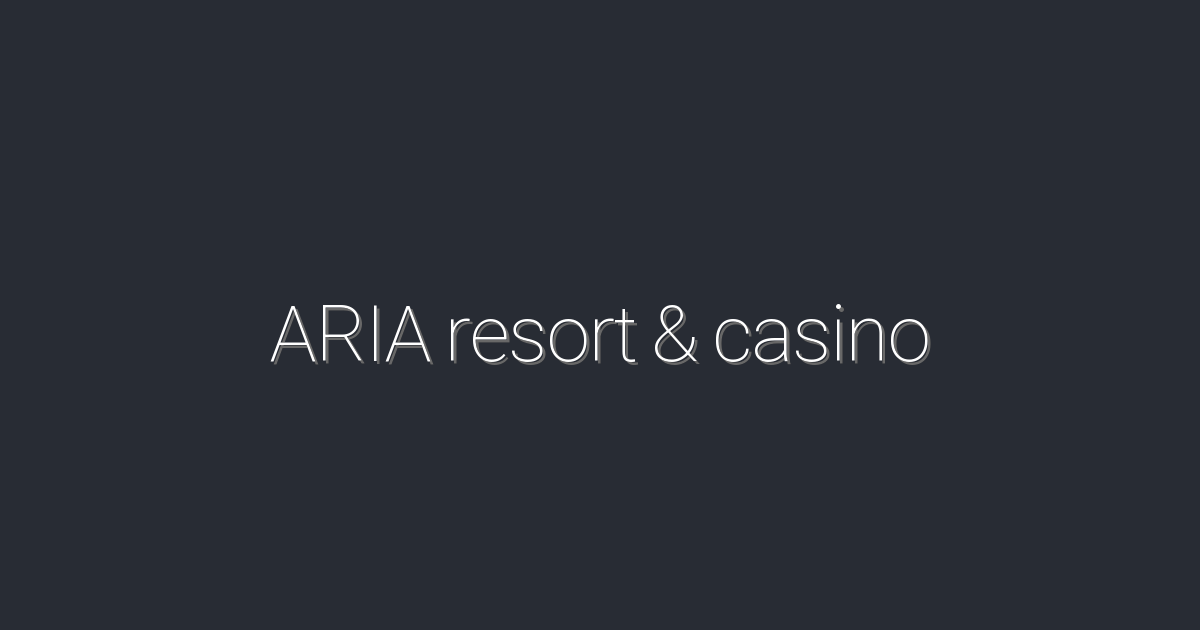 2026년 ARIA Resort & Casino에서 최신 혜택 7가지 알아보기!