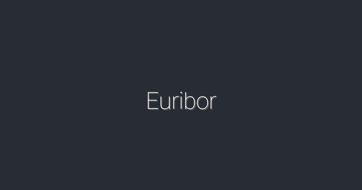 Euribor 2026: 금리 동향과 투자 혜택 5가지!